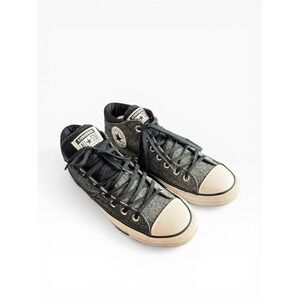 Converse Chuck Taylor All Star Madison Mid Black Grey Marled Sneaker 562491C 10